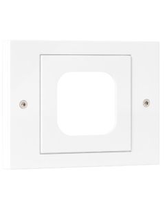 Gira xLine Rahmen TX_44 für xLine Fingerprint, 1-fach aus Kunststoff in Reinweiß