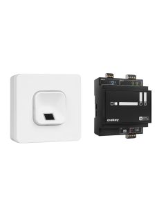 ekey xLine Fingerprintset für Aufputzmontage in Weiß