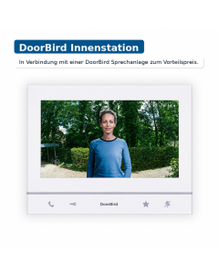 DoorBird IP Video Innenstation A1103 Polar White Edition