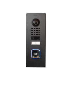 D1101FV DoorBird IP-Türsprechanlage Unterputz Graphitschwarz mit ekey sLine Fingerprint