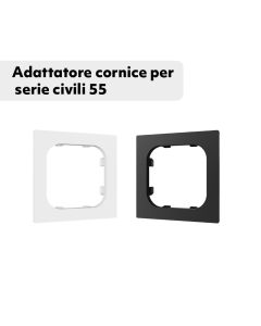 ekey xLine adattatore cornice per serie civili 55