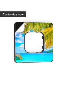 ekey xLine frame black incl. residue-free customized adhesive foil