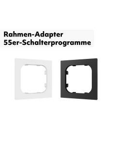 ekey xLine Rahmen-Adapter für 55er-Schalterprogramme