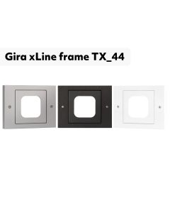 Gira xLine frame TX_44 for xLine fingerprint scanner single plastic