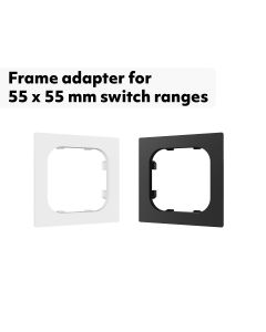 ekey xLine frame adapter for 55 mm switch ranges