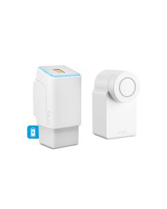 Rechargeable fingerprint scanner, wireless including Nuki Smart Lock 3.0 white