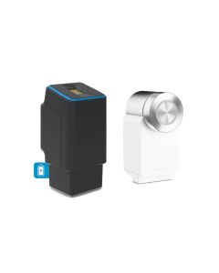 Fingerprint scanner black incl. Nuki Smart Lock 3.0 Pro white