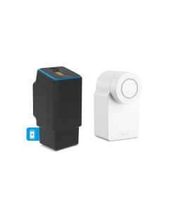 Rechargeable fingerprint scanner, wireless including Nuki Smart Lock white 4th Generation