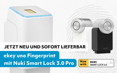NEW: ekey uno fingerprint scanner with Nuki Smart Lock - ekey - Europe's  No. 1 for fingerprint access solutions