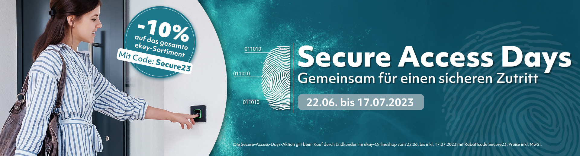 Secure Access Days - ekey - Europas Nr. 1 bei Fingerprint Zutrittslösungen